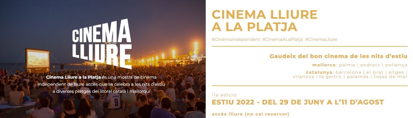 Cinema Lliure a la Platja